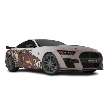 3M / AVERY DENNISON | VINYL WRAPPING FILM PRINTED GRAPHICS | CUSTOM RIDE | FLORAL FURY WRAPS | MYTHIC BLOOM | CR5203