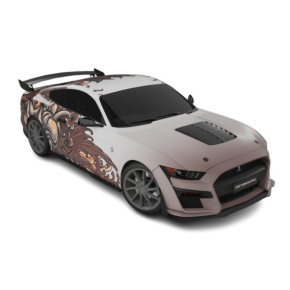 3M / AVERY DENNISON | VINYL WRAPPING FILM PRINTED GRAPHICS | CUSTOM RIDE | FLORAL FURY WRAPS | MYTHIC BLOOM | CR5203
