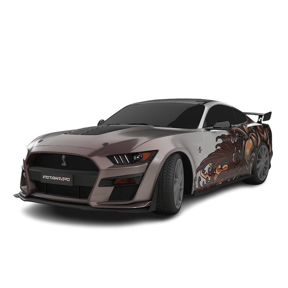 3M / AVERY DENNISON | VINYL WRAPPING FILM PRINTED GRAPHICS | CUSTOM RIDE | FLORAL FURY WRAPS | MYTHIC BLOOM | CR5203