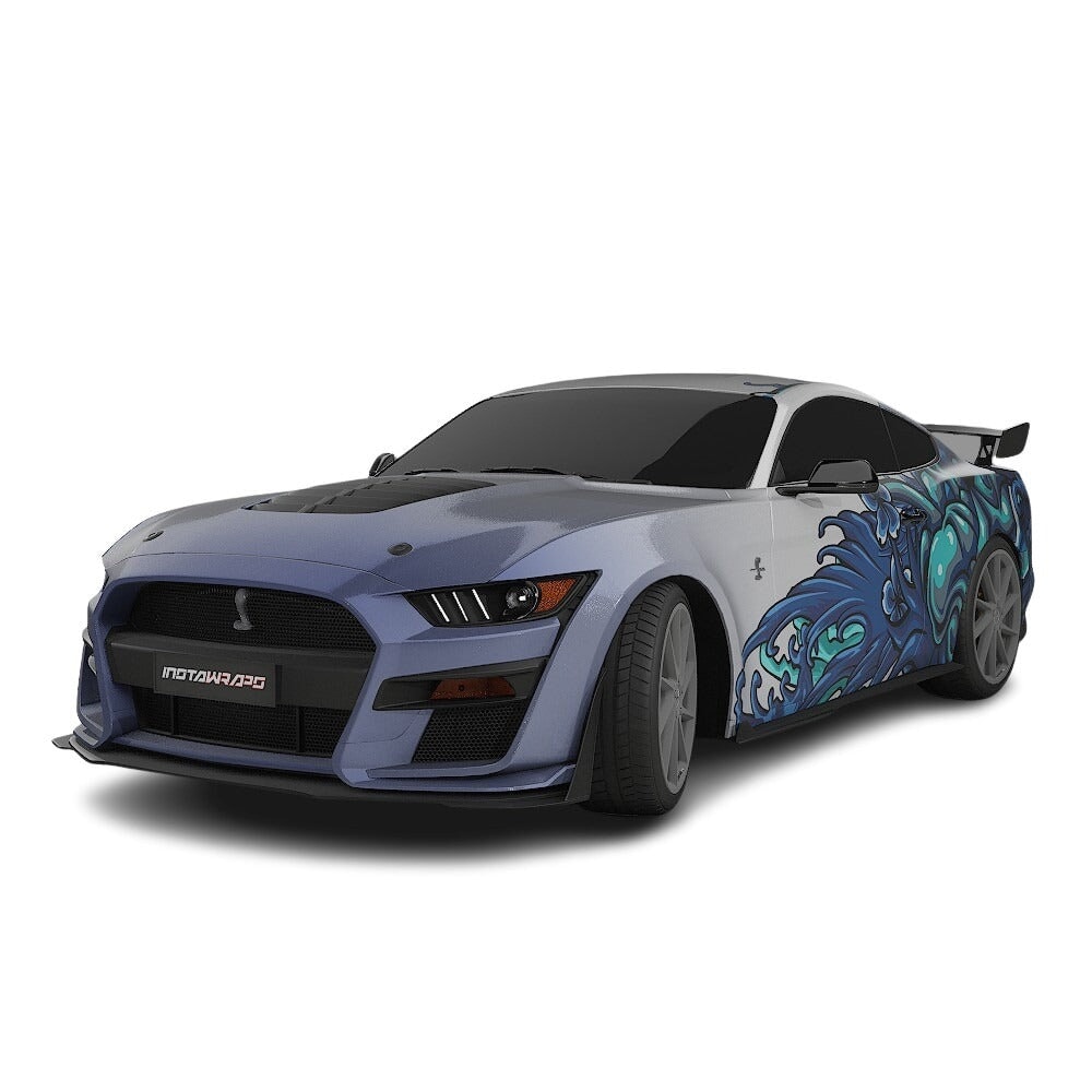 3M / AVERY DENNISON | VINYL WRAPPING FILM PRINTED GRAPHICS | CUSTOM RIDE | FLORAL FURY WRAPS | MYTHIC BLOOM | CR5204