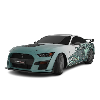 3M / AVERY DENNISON | VINYL WRAPPING FILM PRINTED GRAPHICS | CUSTOM RIDE | FLORAL FURY WRAPS | MYTHIC BLOOM | CR5205