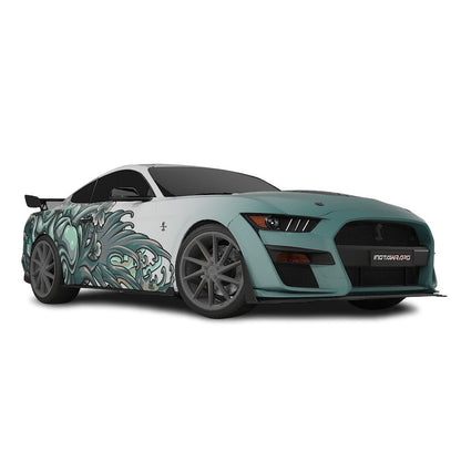 3M / AVERY DENNISON | VINYL WRAPPING FILM PRINTED GRAPHICS | CUSTOM RIDE | FLORAL FURY WRAPS | MYTHIC BLOOM | CR5205