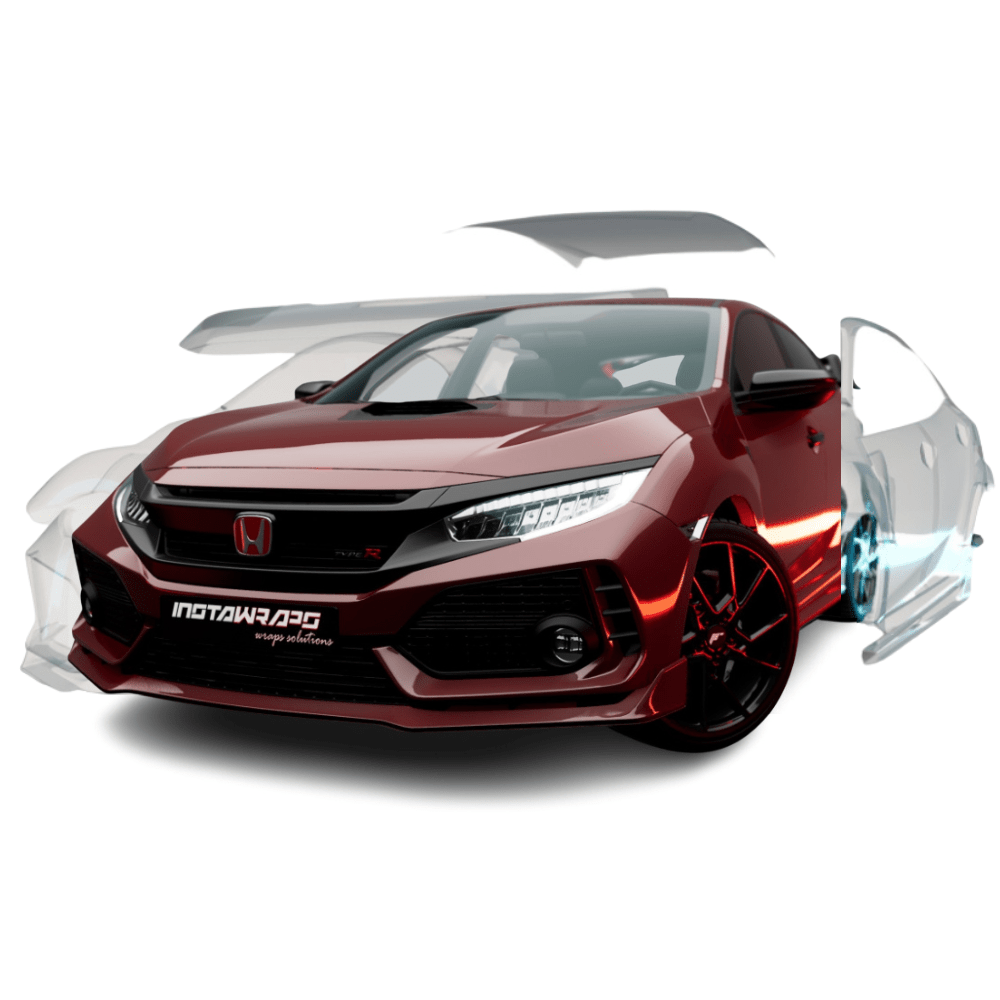 3M COLORED PPF / PWF SERIES GLOSS UMBRA ROSSO PAINT PROTECTION FILM | PWF-GP263