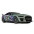 3M / AVERY DENNISON | VINYL WRAPPING FILM PRINTED GRAPHICS | CUSTOM RIDE | FLORAL FURY WRAPS | PHANTOM BLOOM | CR4201