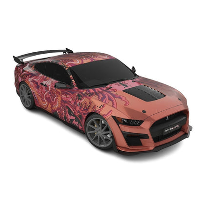 3M / AVERY DENNISON | VINYL WRAPPING FILM PRINTED GRAPHICS | CUSTOM RIDE | FLORAL FURY WRAPS | PHANTOM BLOOM | CR4202