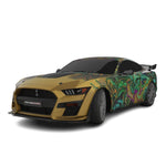 3M / AVERY DENNISON | VINYL WRAPPING FILM PRINTED GRAPHICS | CUSTOM RIDE | FLORAL FURY WRAPS | PHANTOM BLOOM | CR4203