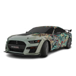 3M / AVERY DENNISON | VINYL WRAPPING FILM PRINTED GRAPHICS | CUSTOM RIDE | FLORAL FURY WRAPS | PHANTOM BLOOM | CR4205