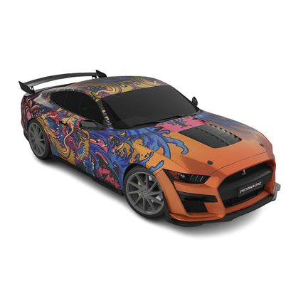 3M / AVERY DENNISON | VINYL WRAPPING FILM PRINTED GRAPHICS | CUSTOM RIDE | FLORAL FURY WRAPS | PHANTOM BLOOM | CR4206