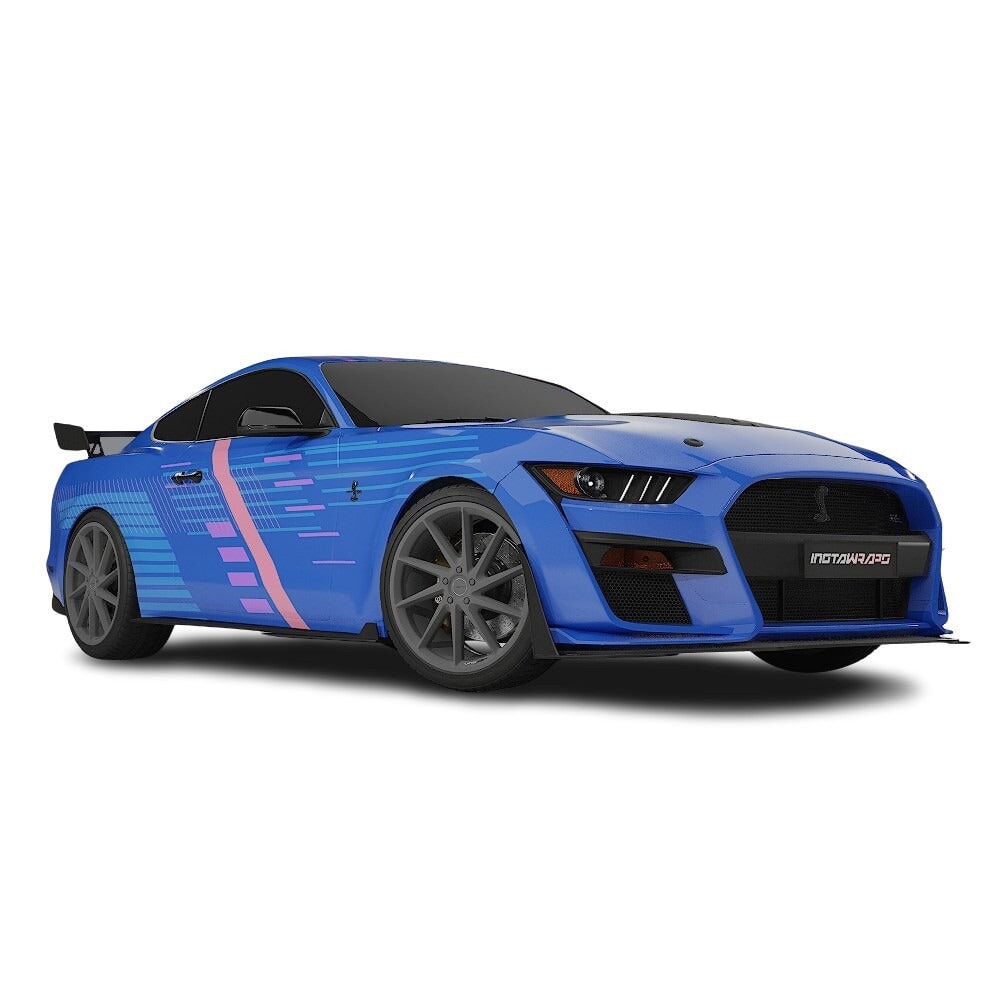3M / AVERY DENNISON | VINYL WRAPPING FILM PRINTED GRAPHICS | CUSTOM RIDE | STREET SERIES WRAPS | RAPID TRACE | CR6102