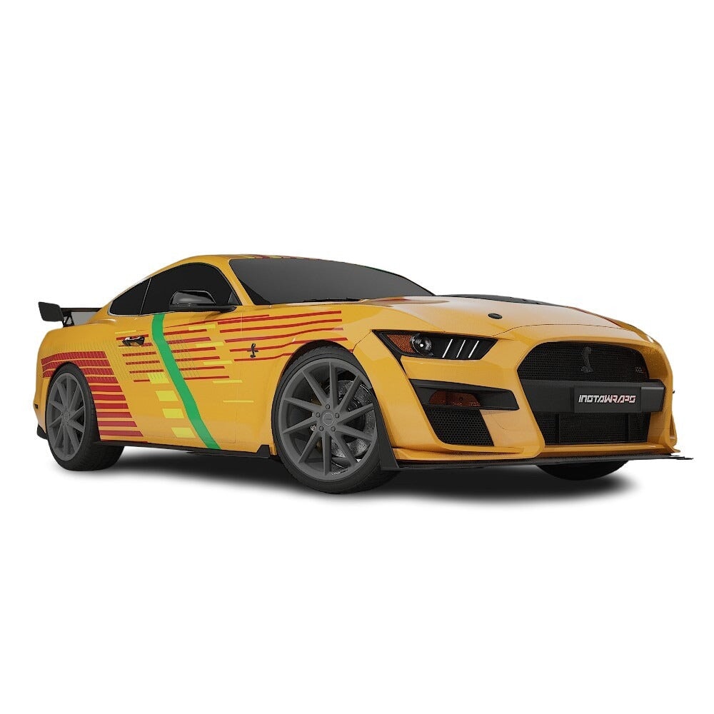 3M / AVERY DENNISON | VINYL WRAPPING FILM PRINTED GRAPHICS | CUSTOM RIDE | STREET SERIES WRAPS | RAPID TRACE | CR6104