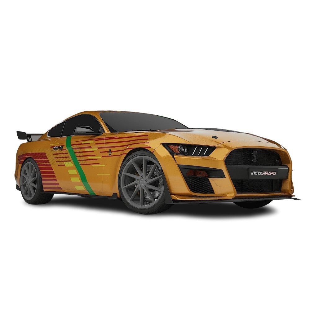 3M / AVERY DENNISON | VINYL WRAPPING FILM PRINTED GRAPHICS | CUSTOM RIDE | STREET SERIES WRAPS | RAPID TRACE | CR6104