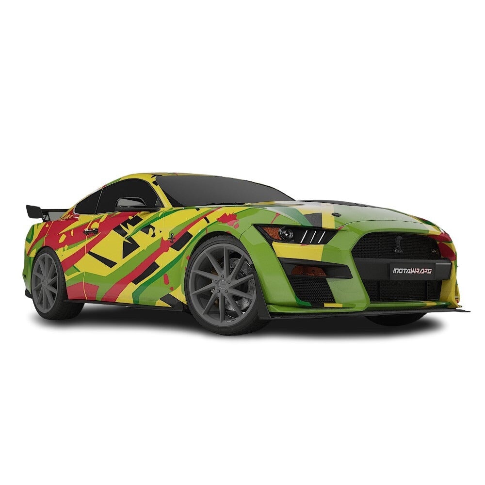 3M / AVERY DENNISON | VINYL WRAPPING FILM PRINTED GRAPHICS | CUSTOM RIDE | STREET SERIES WRAPS | SHATTERSTRIKE | CR2104