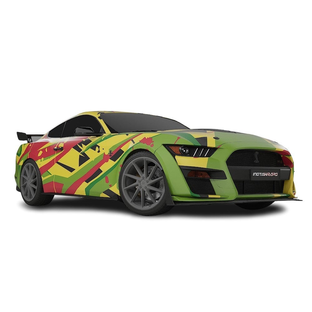 3M / AVERY DENNISON | VINYL WRAPPING FILM PRINTED GRAPHICS | CUSTOM RIDE | STREET SERIES WRAPS | SHATTERSTRIKE | CR2104
