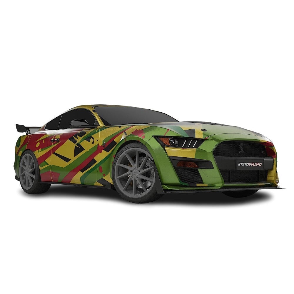3M / AVERY DENNISON | VINYL WRAPPING FILM PRINTED GRAPHICS | CUSTOM RIDE | STREET SERIES WRAPS | SHATTERSTRIKE | CR2104