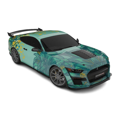 3M / AVERY DENNISON | VINYL WRAPPING FILM PRINTED GRAPHICS | CUSTOM RIDE | FLORAL FURY WRAPS | SILENT BLOOM | CR6202