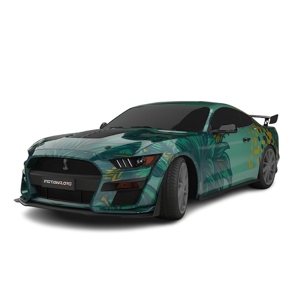 3M / AVERY DENNISON | VINYL WRAPPING FILM PRINTED GRAPHICS | CUSTOM RIDE | FLORAL FURY WRAPS | SILENT BLOOM | CR6202