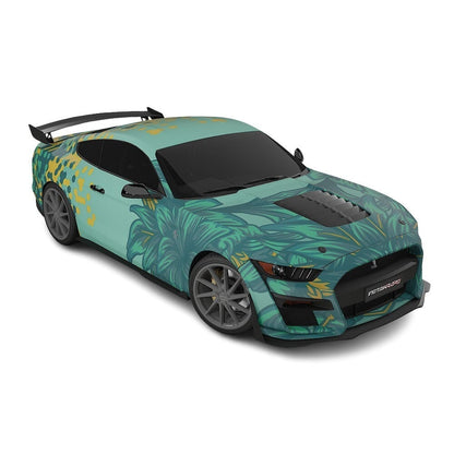3M / AVERY DENNISON | VINYL WRAPPING FILM PRINTED GRAPHICS | CUSTOM RIDE | FLORAL FURY WRAPS | SILENT BLOOM | CR6202