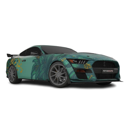 3M / AVERY DENNISON | VINYL WRAPPING FILM PRINTED GRAPHICS | CUSTOM RIDE | FLORAL FURY WRAPS | SILENT BLOOM | CR6202