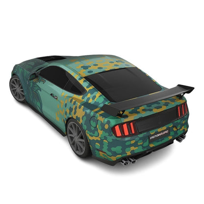 3M / AVERY DENNISON | VINYL WRAPPING FILM PRINTED GRAPHICS | CUSTOM RIDE | FLORAL FURY WRAPS | SILENT BLOOM | CR6202