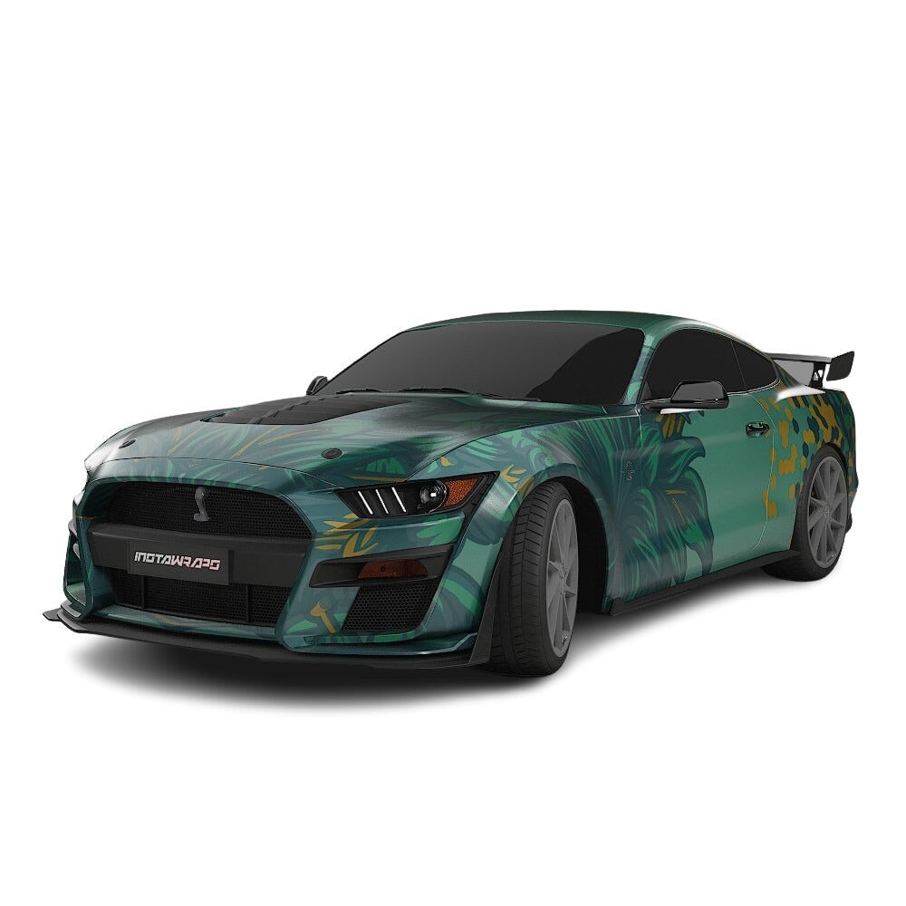 3M / AVERY DENNISON | VINYL WRAPPING FILM PRINTED GRAPHICS | CUSTOM RIDE | FLORAL FURY WRAPS | SILENT BLOOM | CR6202
