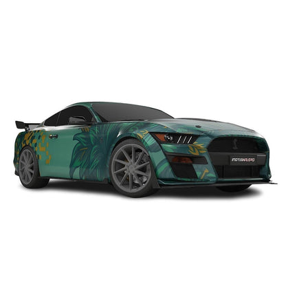 3M / AVERY DENNISON | VINYL WRAPPING FILM PRINTED GRAPHICS | CUSTOM RIDE | FLORAL FURY WRAPS | SILENT BLOOM | CR6202