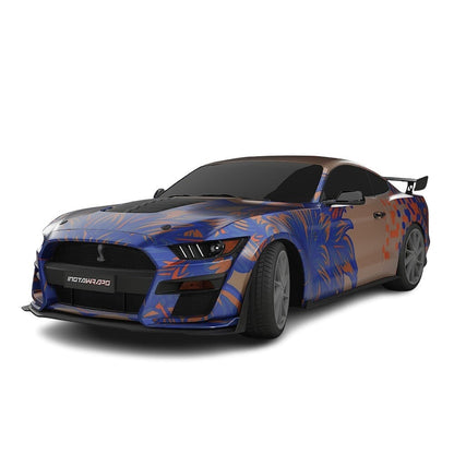 3M / AVERY DENNISON | VINYL WRAPPING FILM PRINTED GRAPHICS | CUSTOM RIDE | FLORAL FURY WRAPS | SILENT BLOOM | CR6203