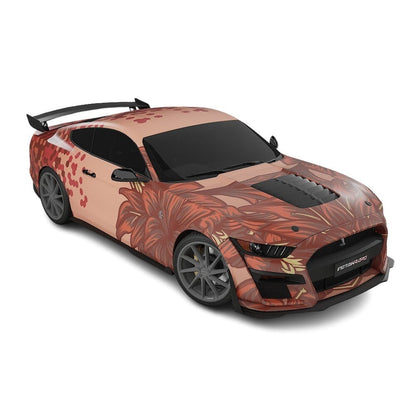 3M / AVERY DENNISON | VINYL WRAPPING FILM PRINTED GRAPHICS | CUSTOM RIDE | FLORAL FURY WRAPS | SILENT BLOOM | CR6205