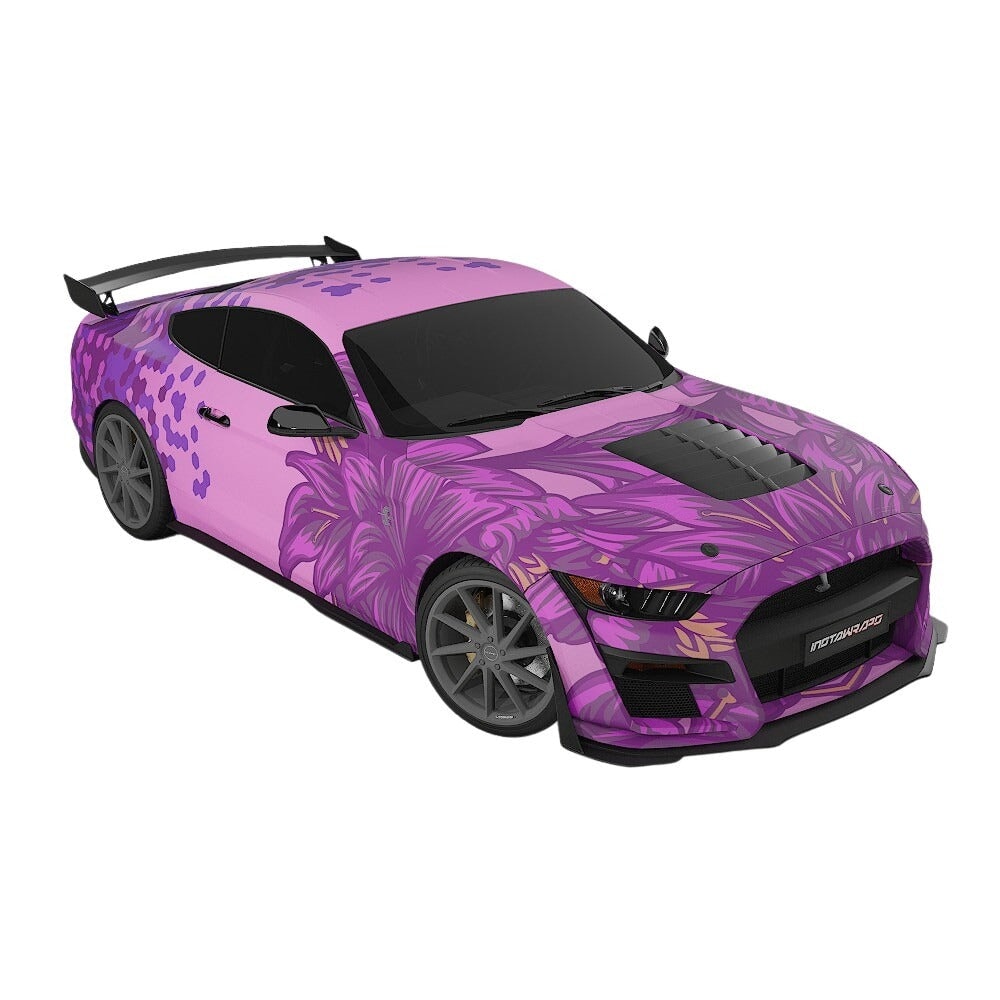 3M / AVERY DENNISON | VINYL WRAPPING FILM PRINTED GRAPHICS | CUSTOM RIDE | FLORAL FURY WRAPS | SILENT BLOOM | CR6206