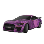 3M / AVERY DENNISON | VINYL WRAPPING FILM PRINTED GRAPHICS | CUSTOM RIDE | FLORAL FURY WRAPS | SILENT BLOOM | CR6206