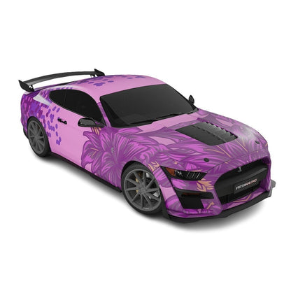 3M / AVERY DENNISON | VINYL WRAPPING FILM PRINTED GRAPHICS | CUSTOM RIDE | FLORAL FURY WRAPS | SILENT BLOOM | CR6206