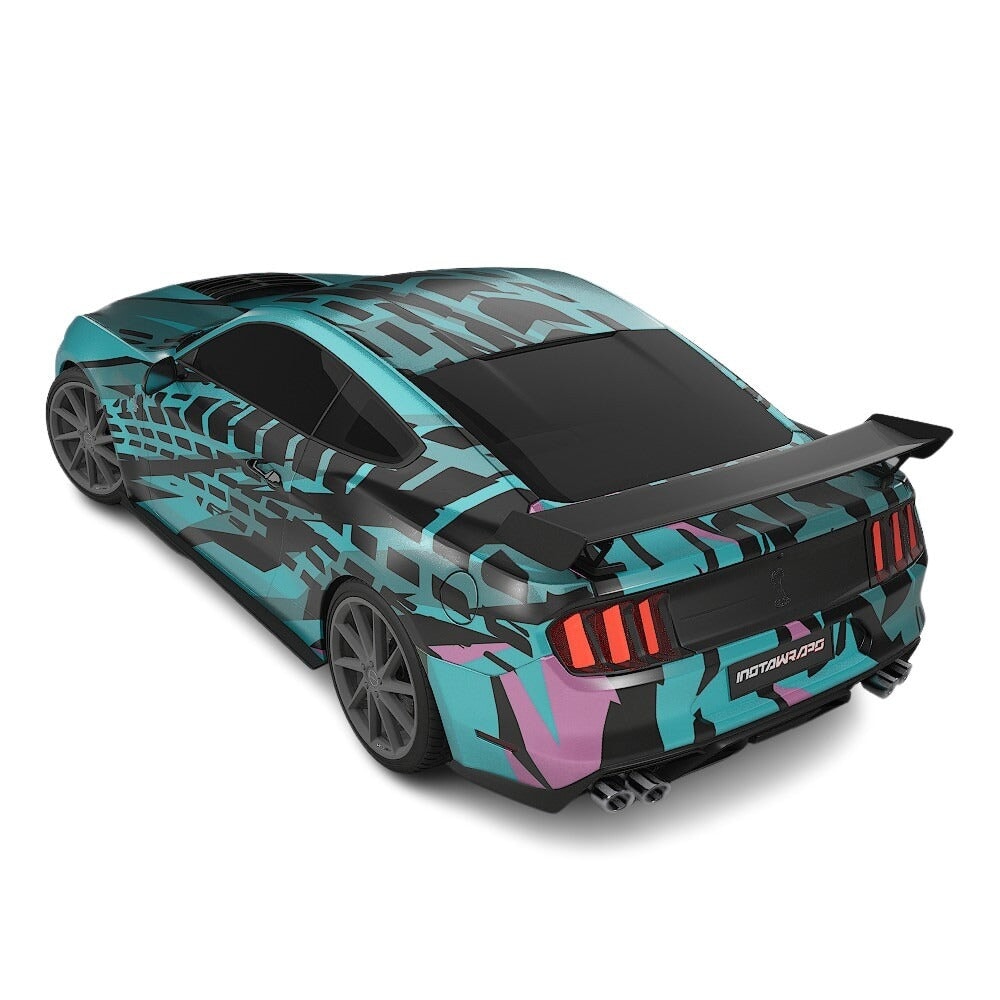 3M / AVERY DENNISON | VINYL WRAPPING FILM PRINTED GRAPHICS | CUSTOM RIDE | STREET SERIES WRAPS | TORQUE FLOW | CR3102