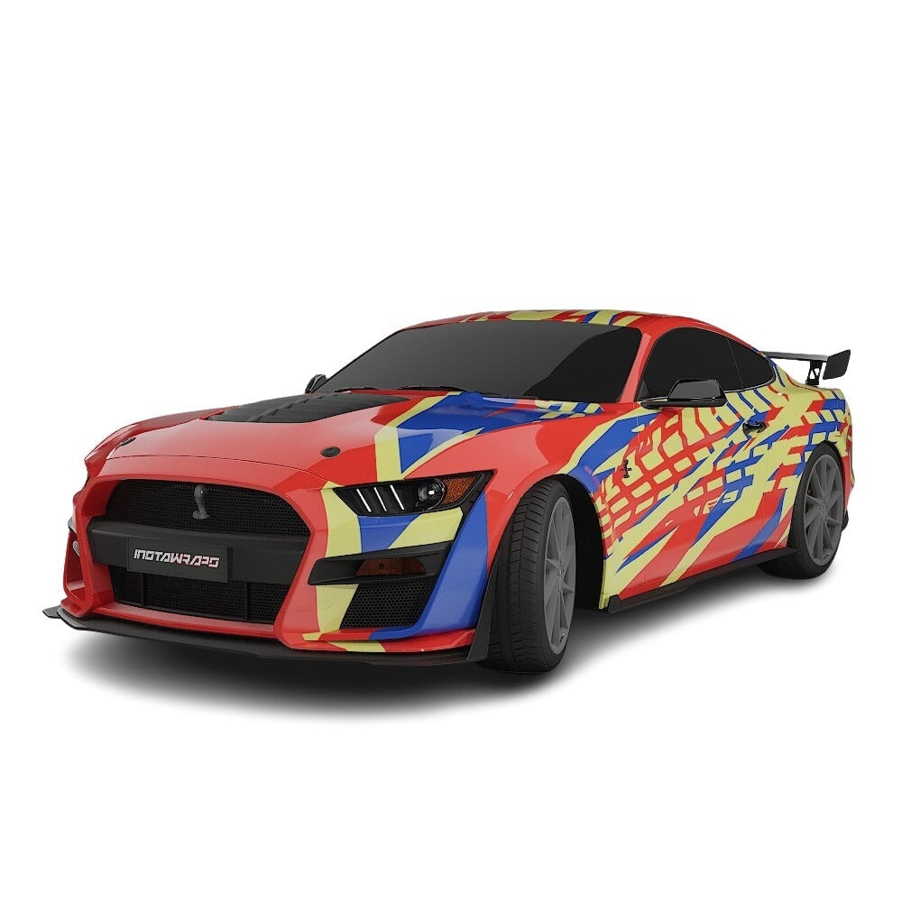 3M / AVERY DENNISON | VINYL WRAPPING FILM PRINTED GRAPHICS | CUSTOM RIDE | STREET SERIES WRAPS | TORQUE FLOW | CR3103