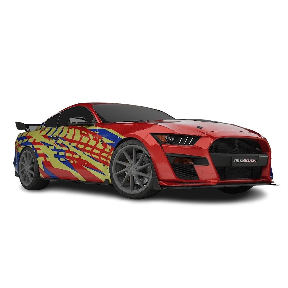 3M / AVERY DENNISON | VINYL WRAPPING FILM PRINTED GRAPHICS | CUSTOM RIDE | STREET SERIES WRAPS | TORQUE FLOW | CR3103