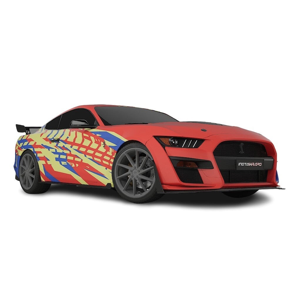 3M / AVERY DENNISON | VINYL WRAPPING FILM PRINTED GRAPHICS | CUSTOM RIDE | STREET SERIES WRAPS | TORQUE FLOW | CR3103