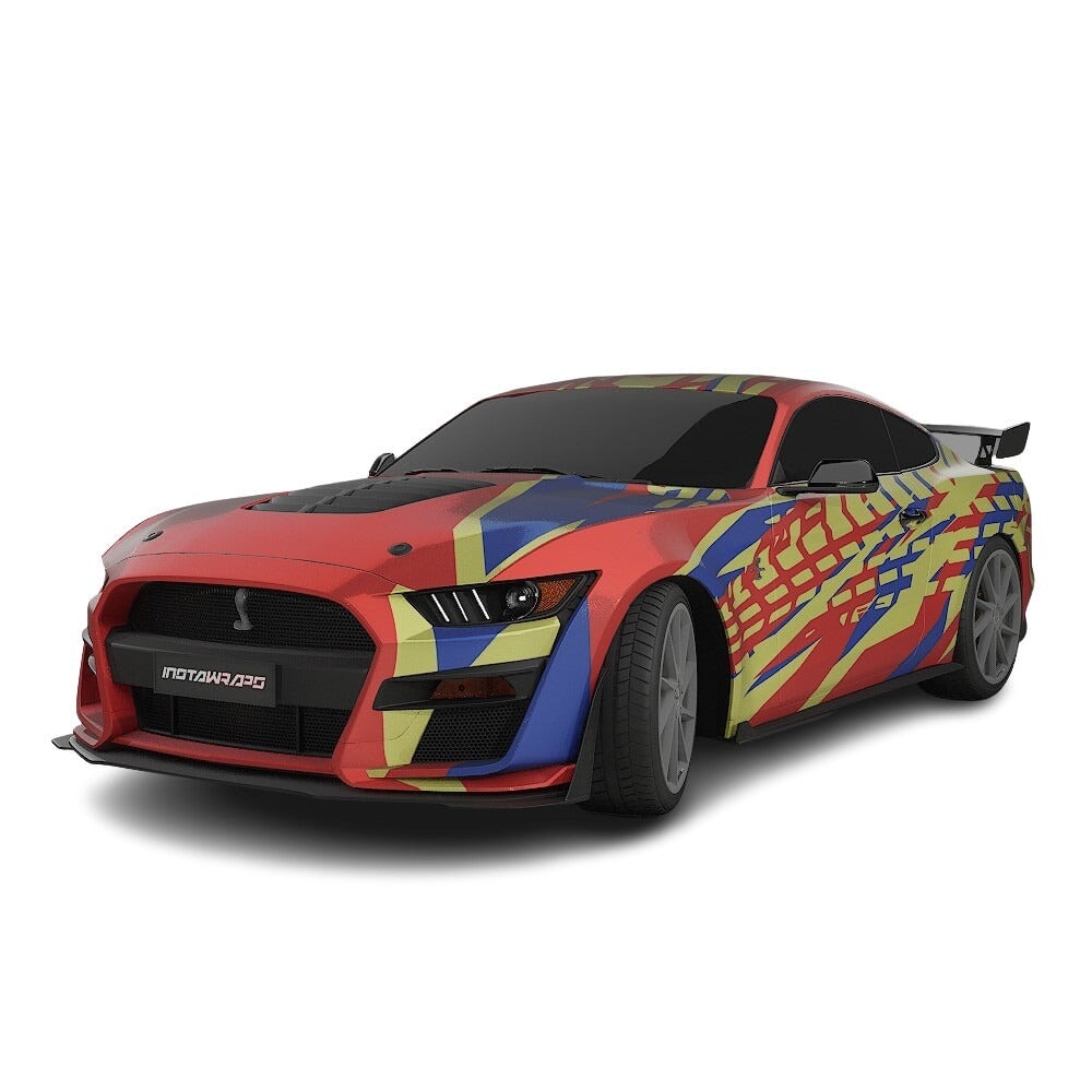 3M / AVERY DENNISON | VINYL WRAPPING FILM PRINTED GRAPHICS | CUSTOM RIDE | STREET SERIES WRAPS | TORQUE FLOW | CR3103