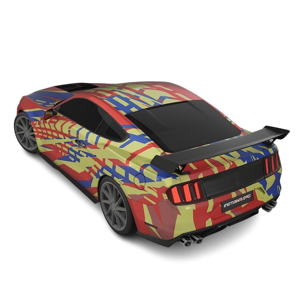 3M / AVERY DENNISON | VINYL WRAPPING FILM PRINTED GRAPHICS | CUSTOM RIDE | STREET SERIES WRAPS | TORQUE FLOW | CR3103