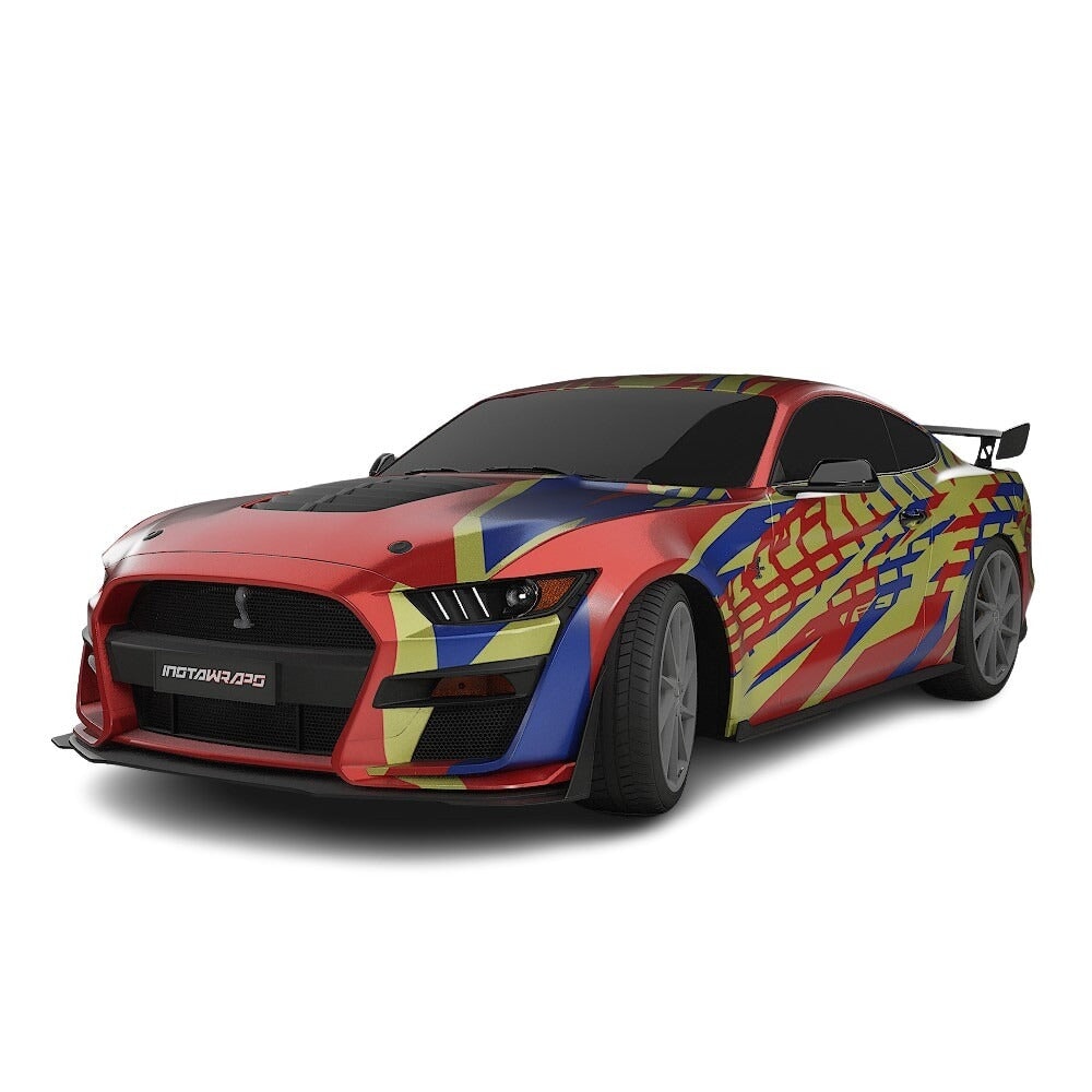 3M / AVERY DENNISON | VINYL WRAPPING FILM PRINTED GRAPHICS | CUSTOM RIDE | STREET SERIES WRAPS | TORQUE FLOW | CR3103