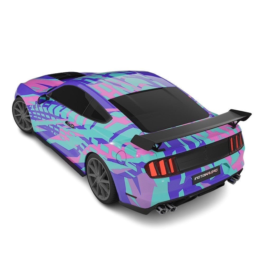 3M / AVERY DENNISON | VINYL WRAPPING FILM PRINTED GRAPHICS | CUSTOM RIDE | STREET SERIES WRAPS | TORQUE FLOW | CR3104