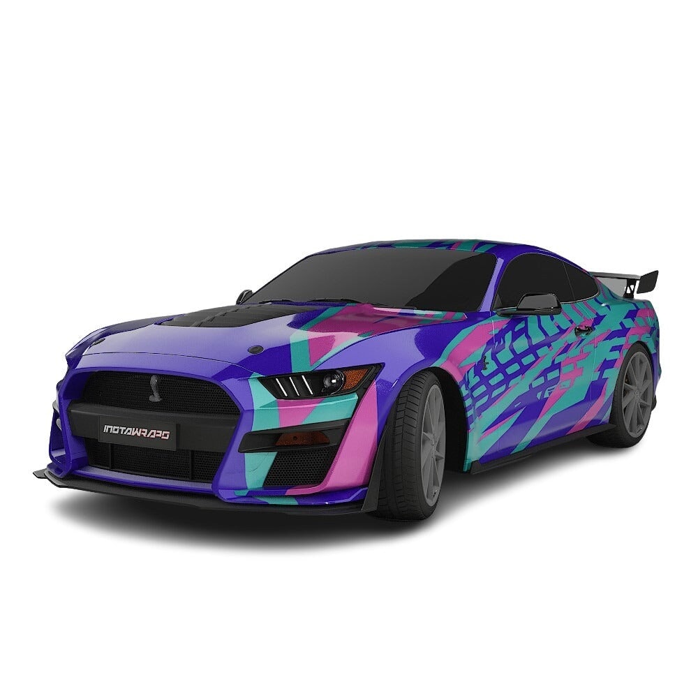 3M / AVERY DENNISON | VINYL WRAPPING FILM PRINTED GRAPHICS | CUSTOM RIDE | STREET SERIES WRAPS | TORQUE FLOW | CR3104