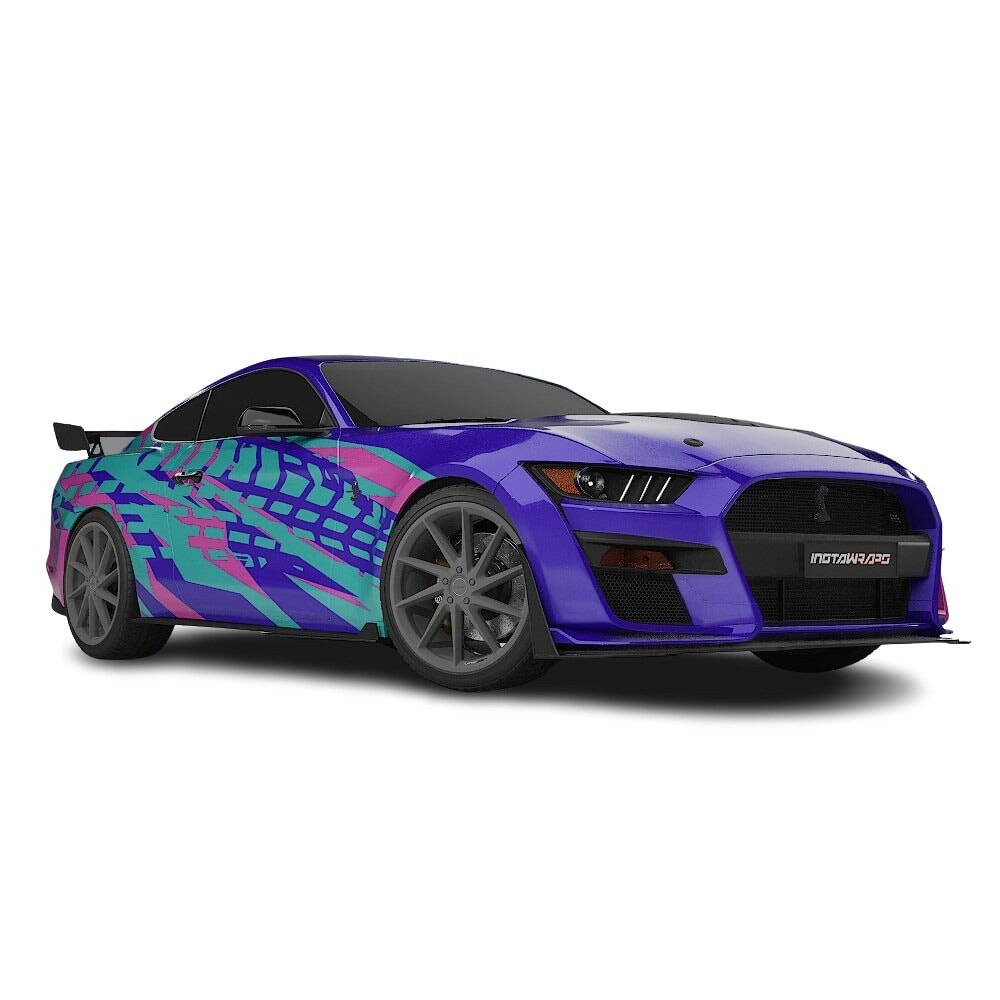 3M / AVERY DENNISON | VINYL WRAPPING FILM PRINTED GRAPHICS | CUSTOM RIDE | STREET SERIES WRAPS | TORQUE FLOW | CR3104