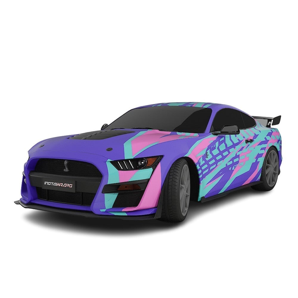 3M / AVERY DENNISON | VINYL WRAPPING FILM PRINTED GRAPHICS | CUSTOM RIDE | STREET SERIES WRAPS | TORQUE FLOW | CR3104