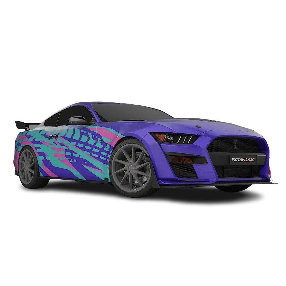 3M / AVERY DENNISON | VINYL WRAPPING FILM PRINTED GRAPHICS | CUSTOM RIDE | STREET SERIES WRAPS | TORQUE FLOW | CR3104