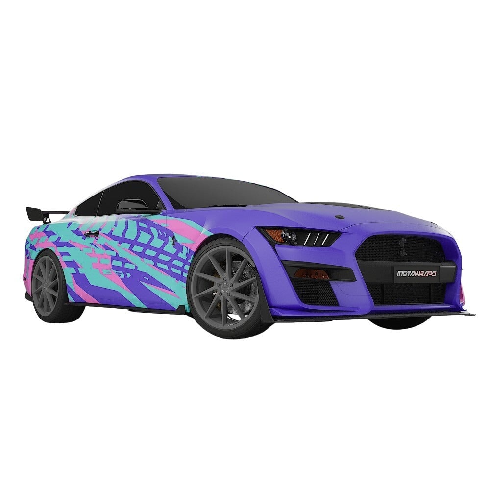 3M / AVERY DENNISON | VINYL WRAPPING FILM PRINTED GRAPHICS | CUSTOM RIDE | STREET SERIES WRAPS | TORQUE FLOW | CR3104