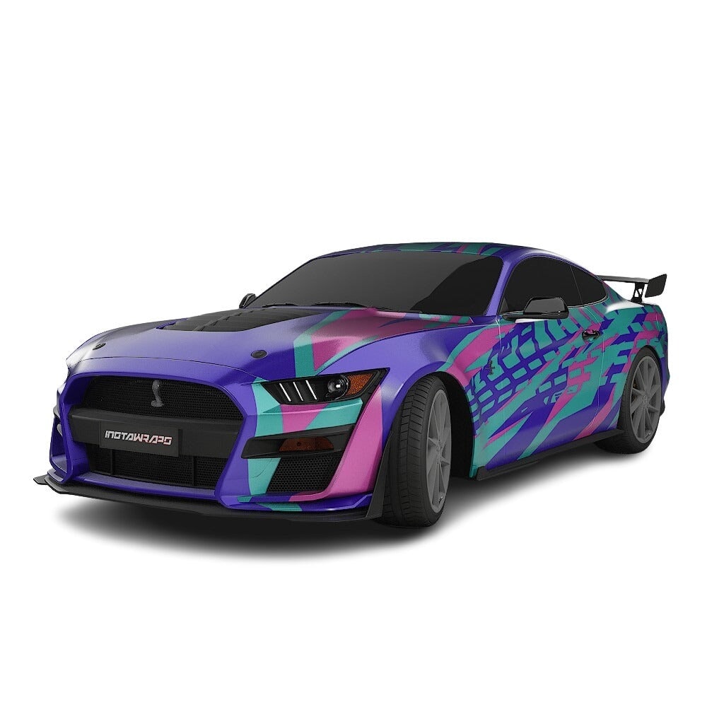3M / AVERY DENNISON | VINYL WRAPPING FILM PRINTED GRAPHICS | CUSTOM RIDE | STREET SERIES WRAPS | TORQUE FLOW | CR3104
