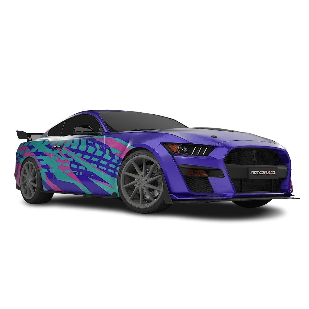 3M / AVERY DENNISON | VINYL WRAPPING FILM PRINTED GRAPHICS | CUSTOM RIDE | STREET SERIES WRAPS | TORQUE FLOW | CR3104