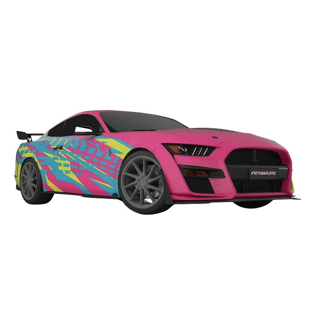 3M / AVERY DENNISON | VINYL WRAPPING FILM PRINTED GRAPHICS | CUSTOM RIDE | STREET SERIES WRAPS | TORQUE FLOW | CR3105