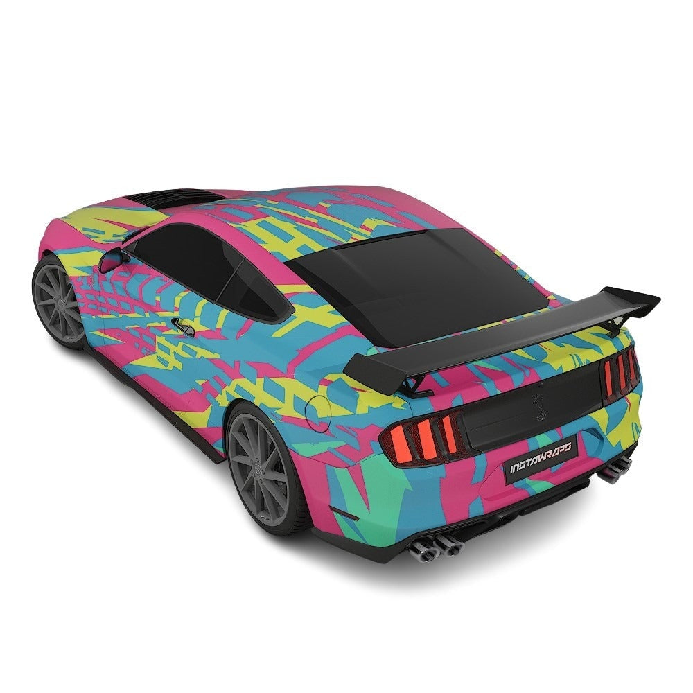 3M / AVERY DENNISON | VINYL WRAPPING FILM PRINTED GRAPHICS | CUSTOM RIDE | STREET SERIES WRAPS | TORQUE FLOW | CR3105