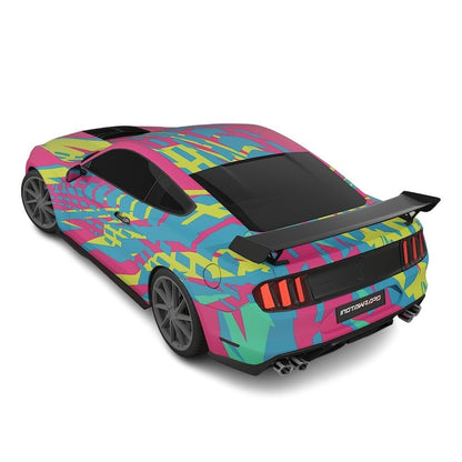 3M / AVERY DENNISON | VINYL WRAPPING FILM PRINTED GRAPHICS | CUSTOM RIDE | STREET SERIES WRAPS | TORQUE FLOW | CR3105