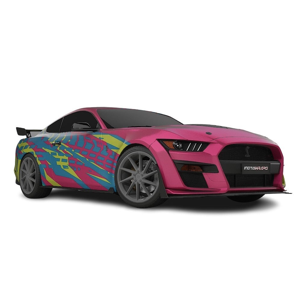 3M / AVERY DENNISON | VINYL WRAPPING FILM PRINTED GRAPHICS | CUSTOM RIDE | STREET SERIES WRAPS | TORQUE FLOW | CR3105