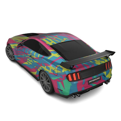 3M / AVERY DENNISON | VINYL WRAPPING FILM PRINTED GRAPHICS | CUSTOM RIDE | STREET SERIES WRAPS | TORQUE FLOW | CR3105